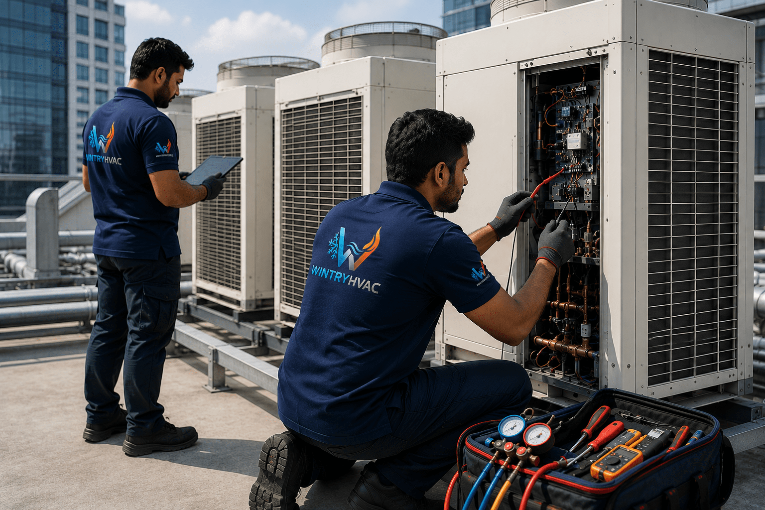 VRF units repair