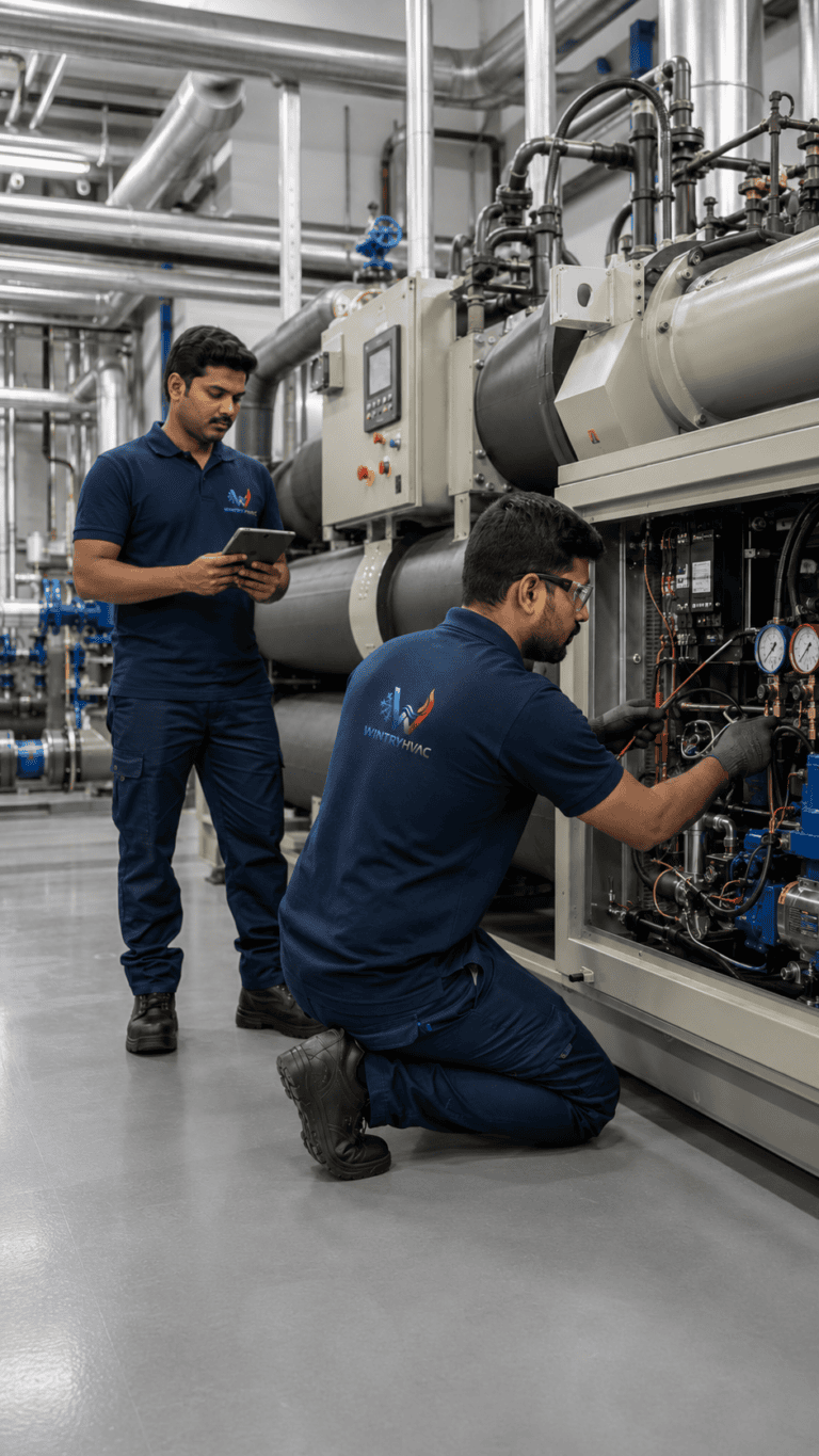 Chiller Repair in Hyderabad by WINTRY HVAC